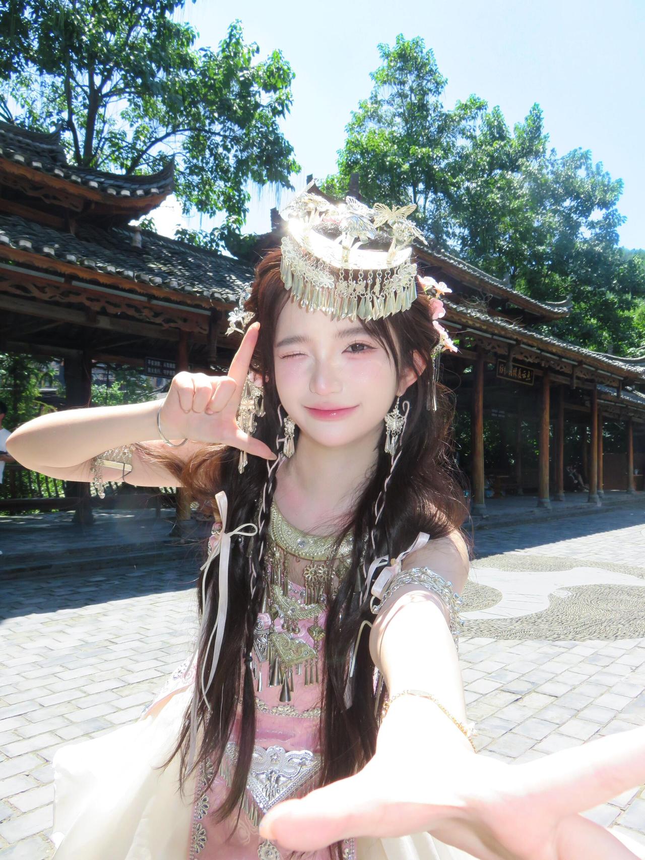 仙气飘飘的汉服少女
