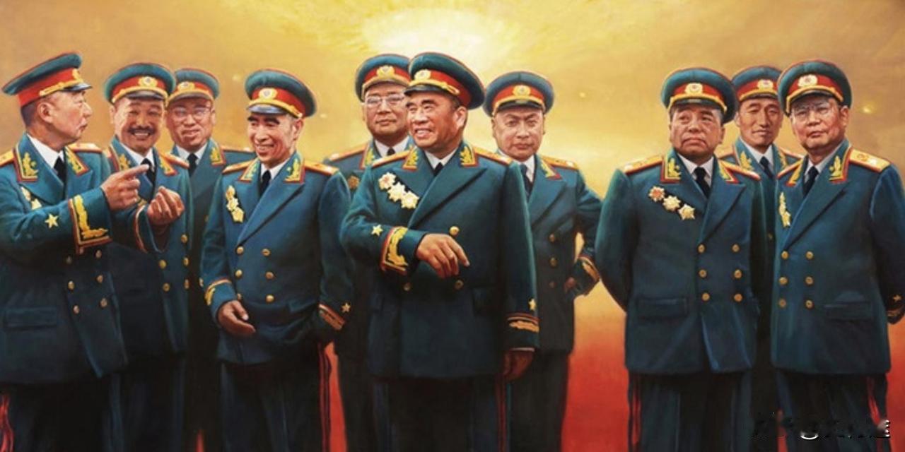 南昌起义是原始股，所以后来出现了十大元帅的七个：朱德、林彪、刘伯承、贺龙、陈毅、