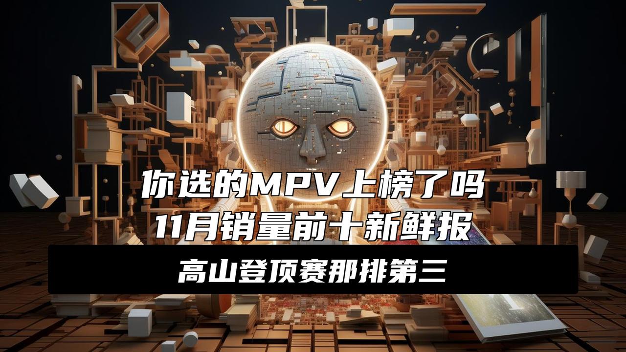 MPV别乱买！11月最新销量排名：赛那丢冠，星光730第5，威霆第25大消息！