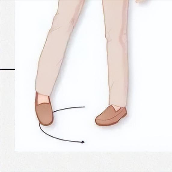 偏瘫走路只能画圈？错！练好这几个动作，步态能改1.勾脚蹬腿患者取坐位，双