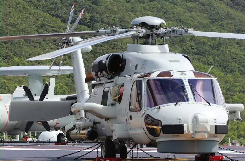 直-20F反潜直升机已经标配福建舰航母，作为国产10吨级通用平台，实际上直-20