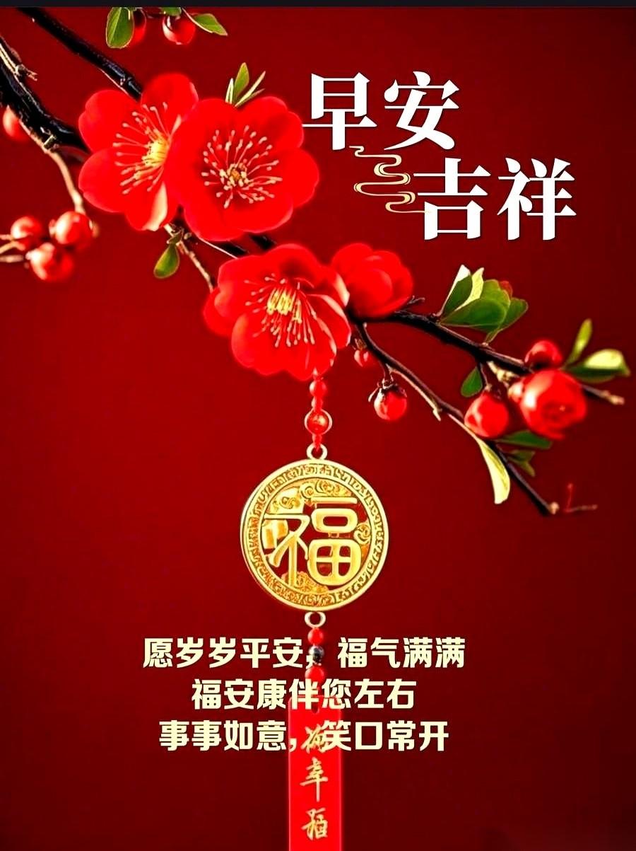 你手机亮了。屏幕上，是一排金光闪闪的祝福，和一朵像素感十足的玫瑰。“福气满满