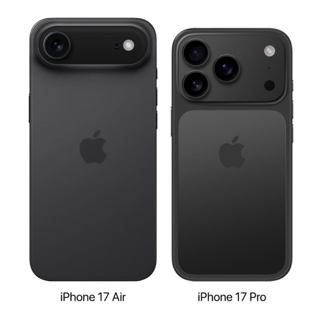 关于iPhone17系列的曝光越来越多了。今年iPhone17系列一定