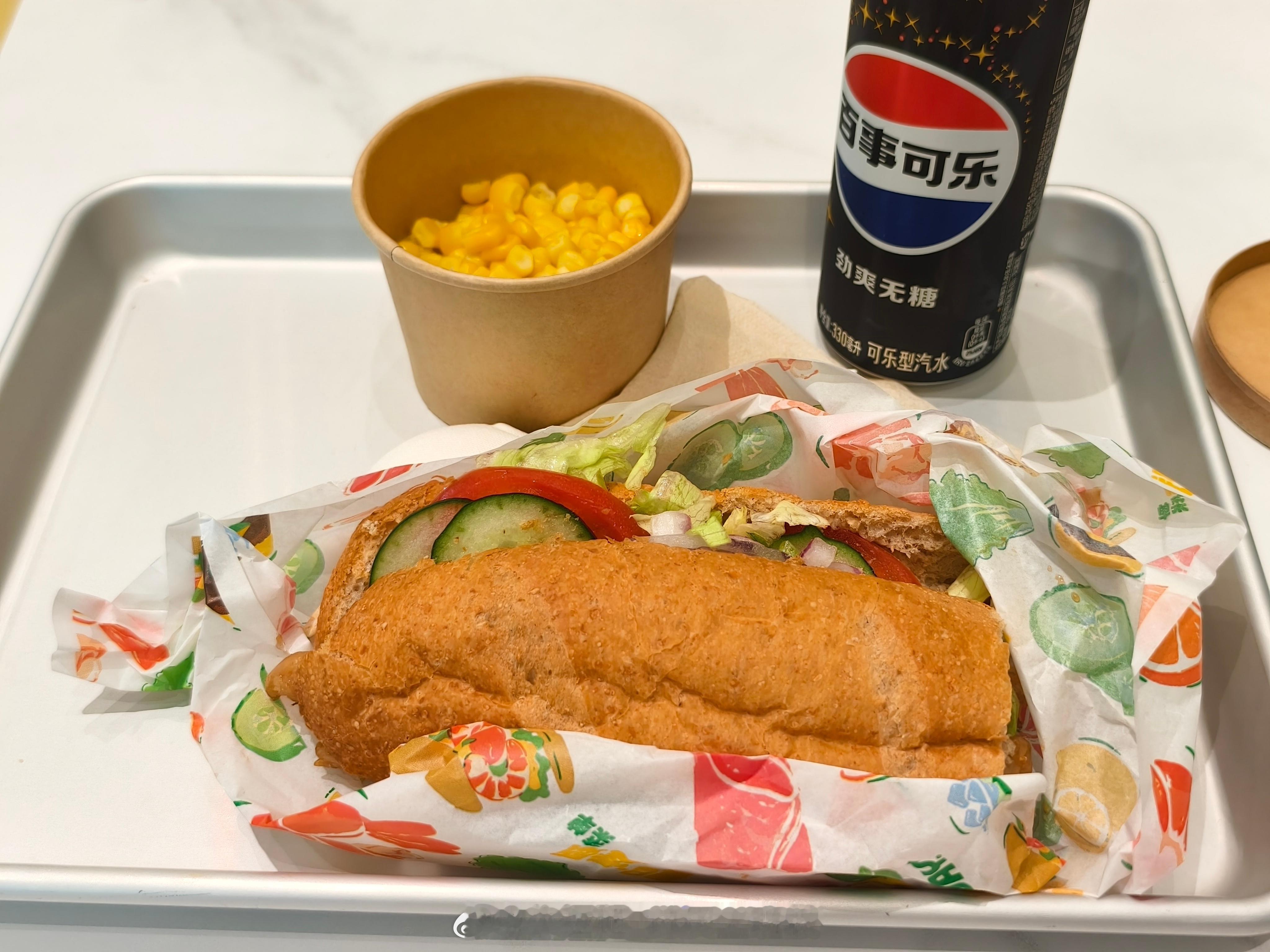 今天自己吃午餐