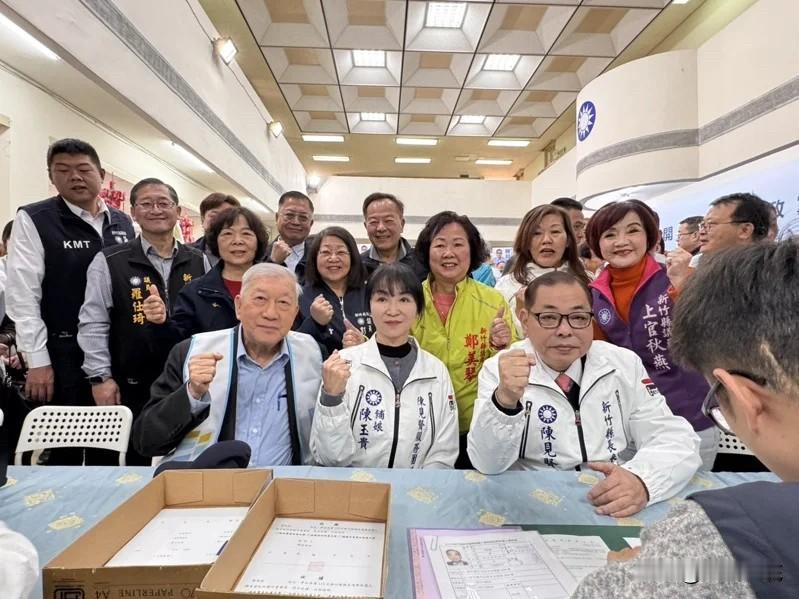 国民党新竹县长初选启动陈见贤今登记、徐欣莹未现身国民党新竹县副县长陈见贤