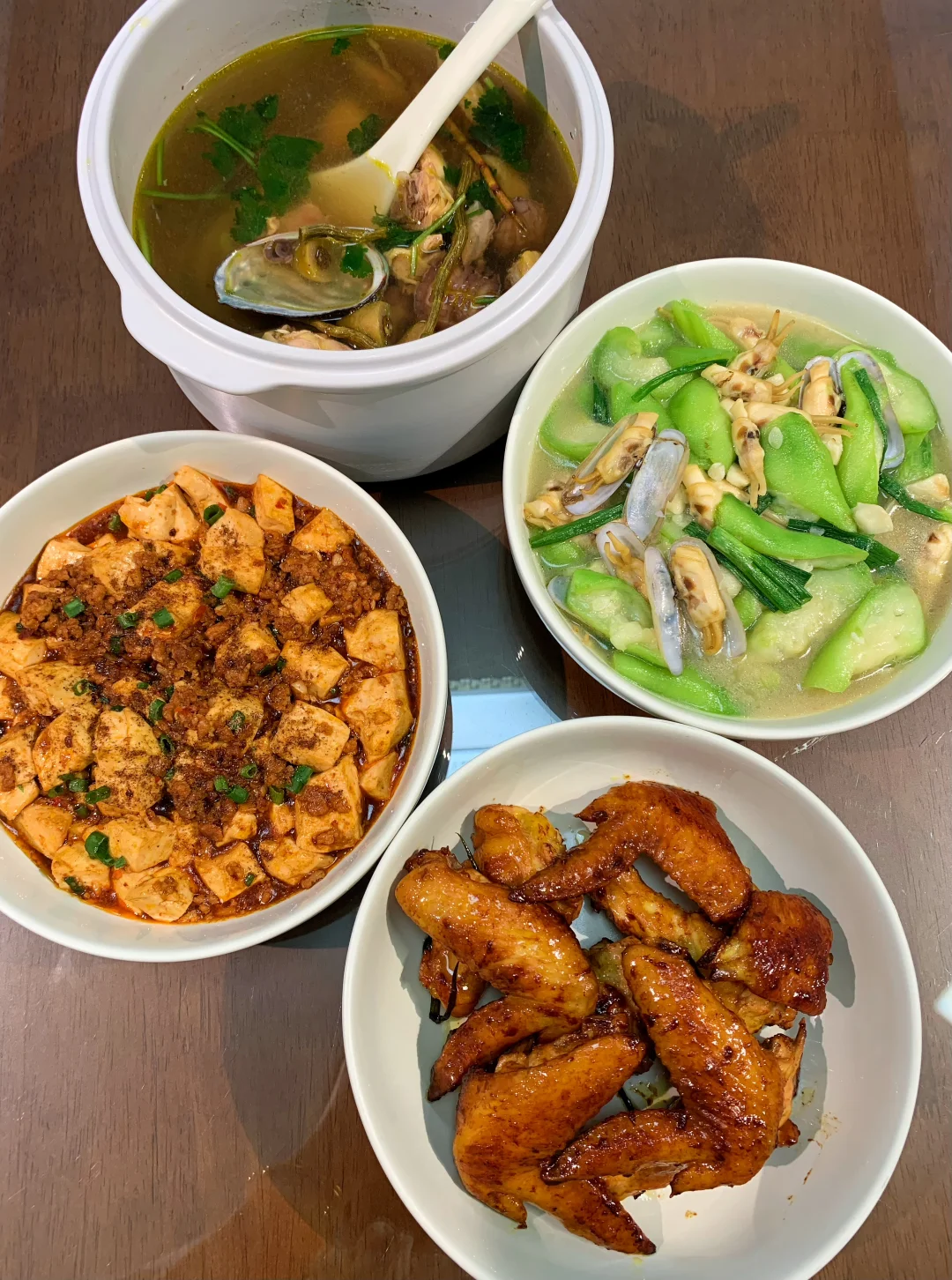 潮汕一家四口晚餐丨葱香鸡翅真的太绝了🔥