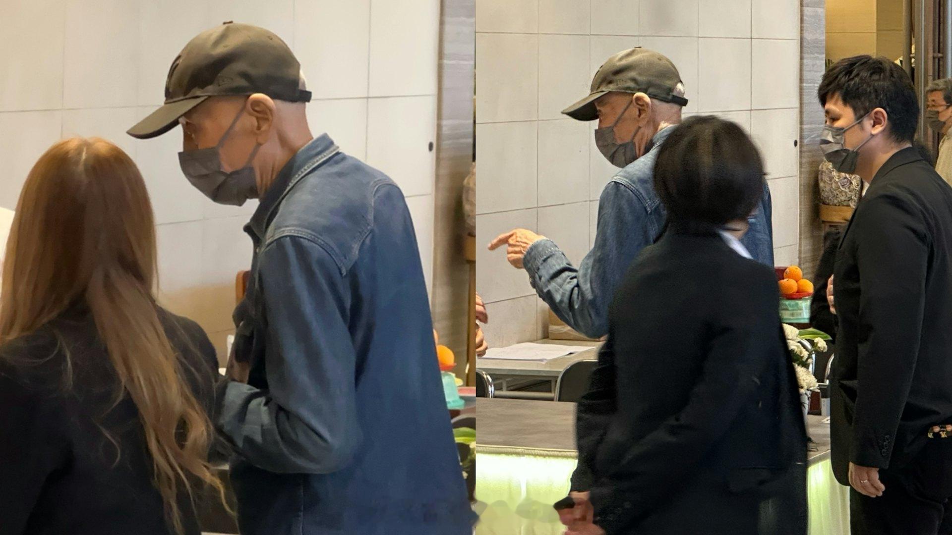 施明出殡｜李家鼎面露倦容奔波打点获递薯饼充饥“医肚”艺人施明（原名方宝仪）上月2