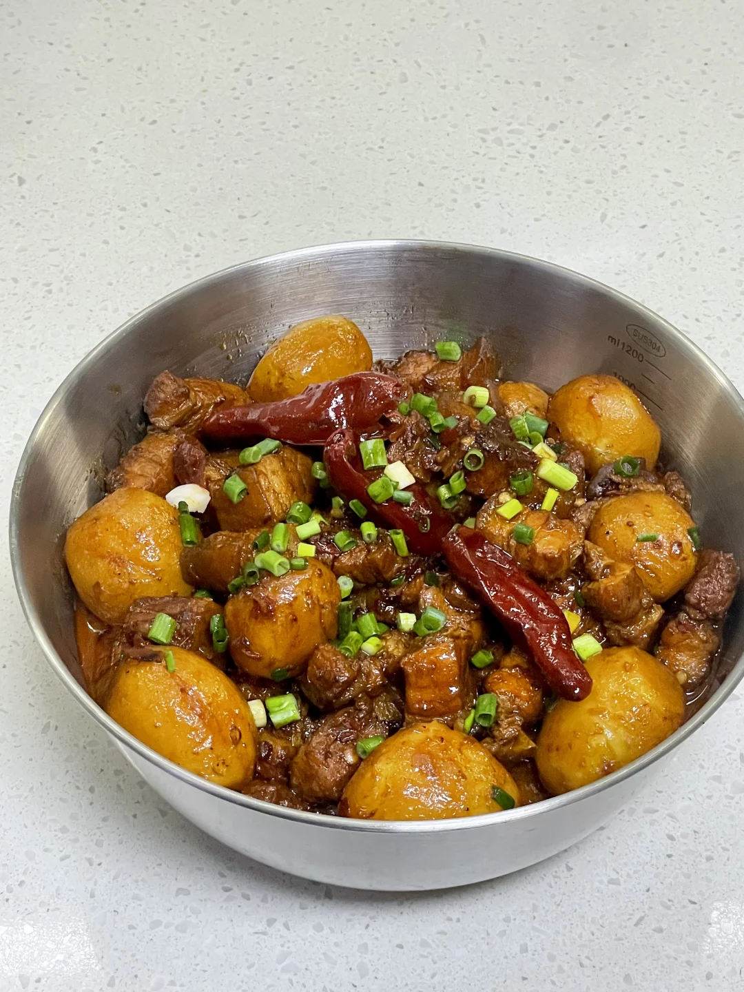 软烂入味的小土豆烧肉，附详细做法～