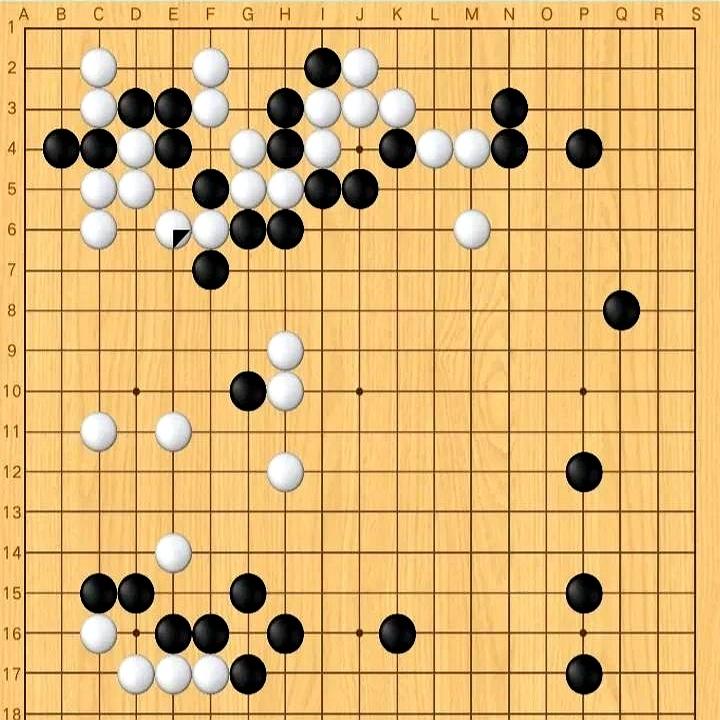 中日围棋擂台赛这边，战况基本明朗了。杨楷文对阵日本名将芝野虎丸，就左上角那一波战