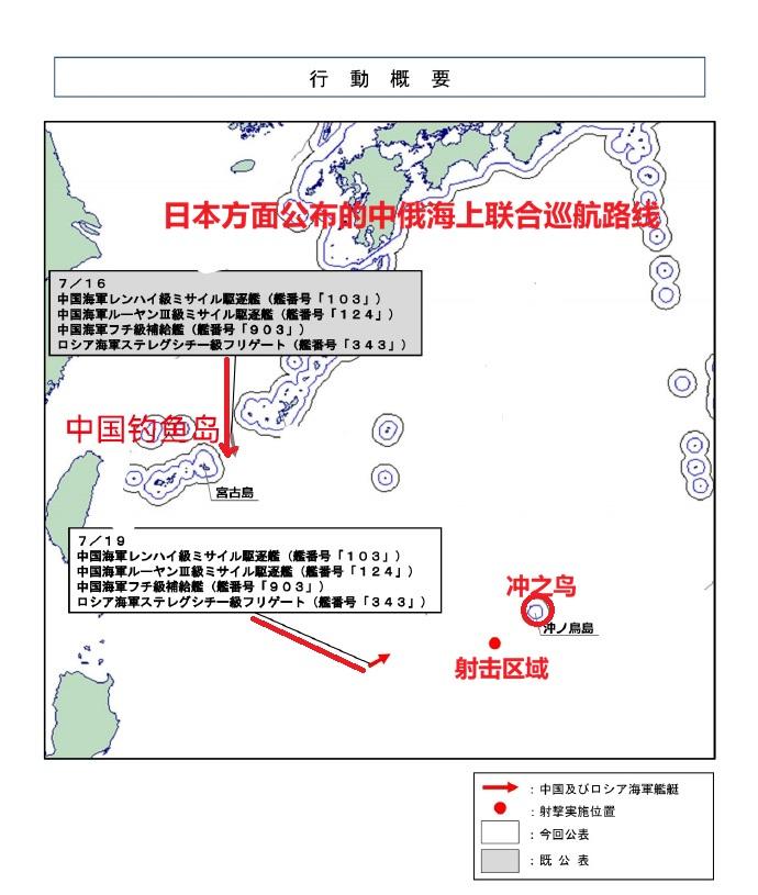 新加坡南洋理工大学学者李明江认为，中国军舰7月19日在日本主张的冲之鸟礁所谓“专