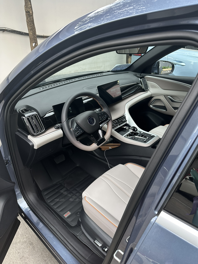 比亚迪宋领航版刚买一周，开了190公里基本用纯电挺好的这车，但最近挂彩了心疼，