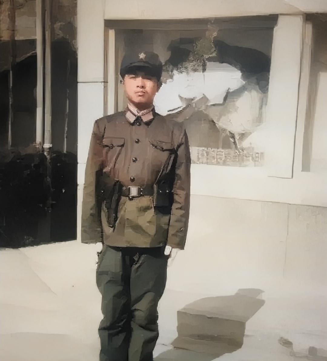 他参军前，家中有一位相爱多年的未婚妻。参军后，未婚妻经常给他写信、寄东西。战友们