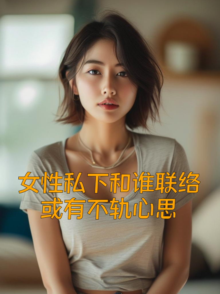 女性私下和谁联络，或有不轨心思