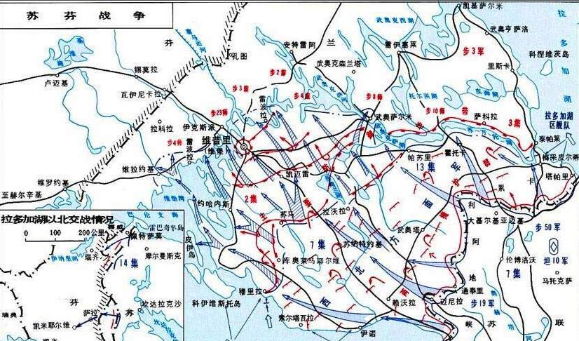 1939年12月，苏军在卡累利阿地峡发现了一批芬军留下的物资，打开一个木箱，看到