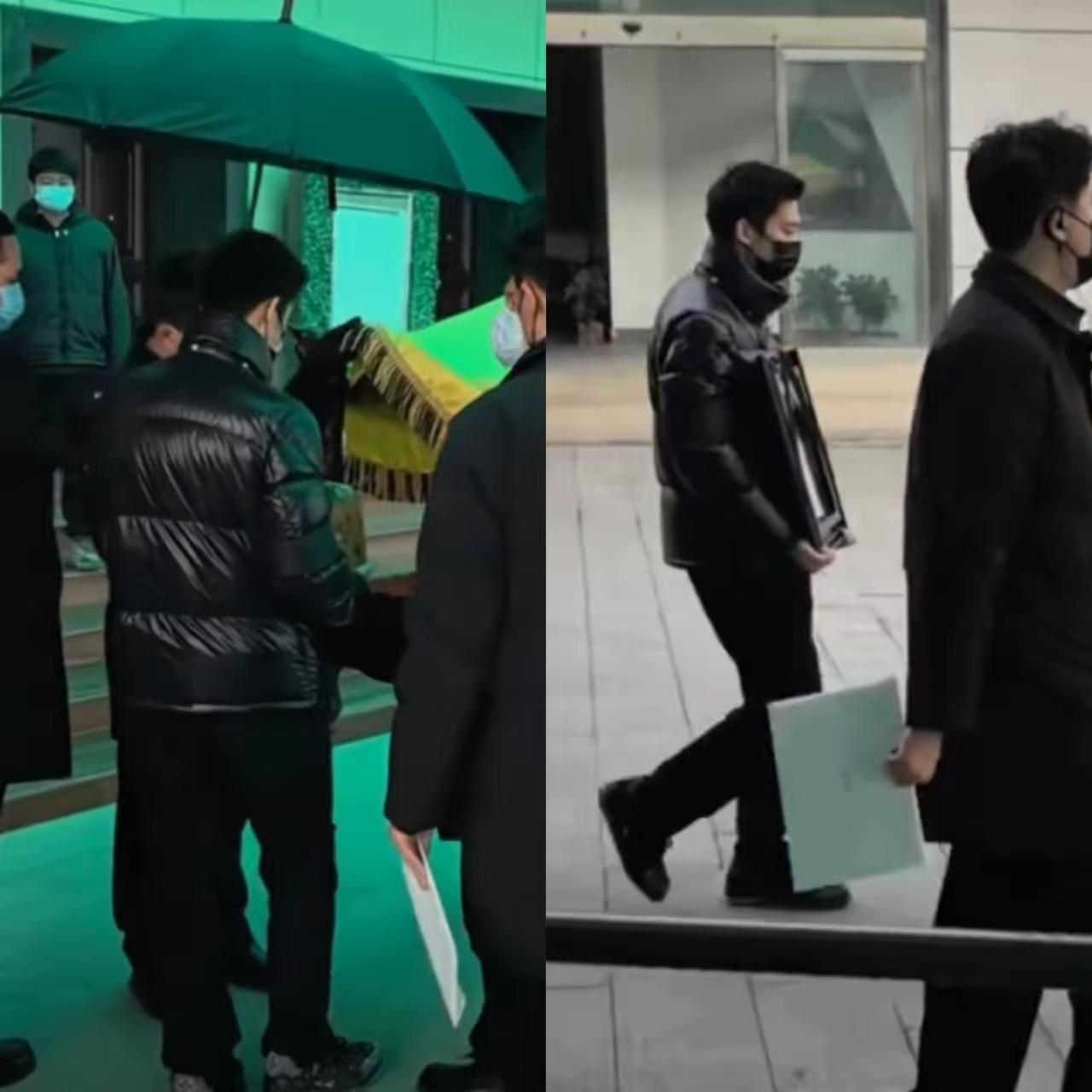 何晴追悼会现场最让人揪心的一幕出现了不是她的遗像出现那一刻，而是她的儿子捧着