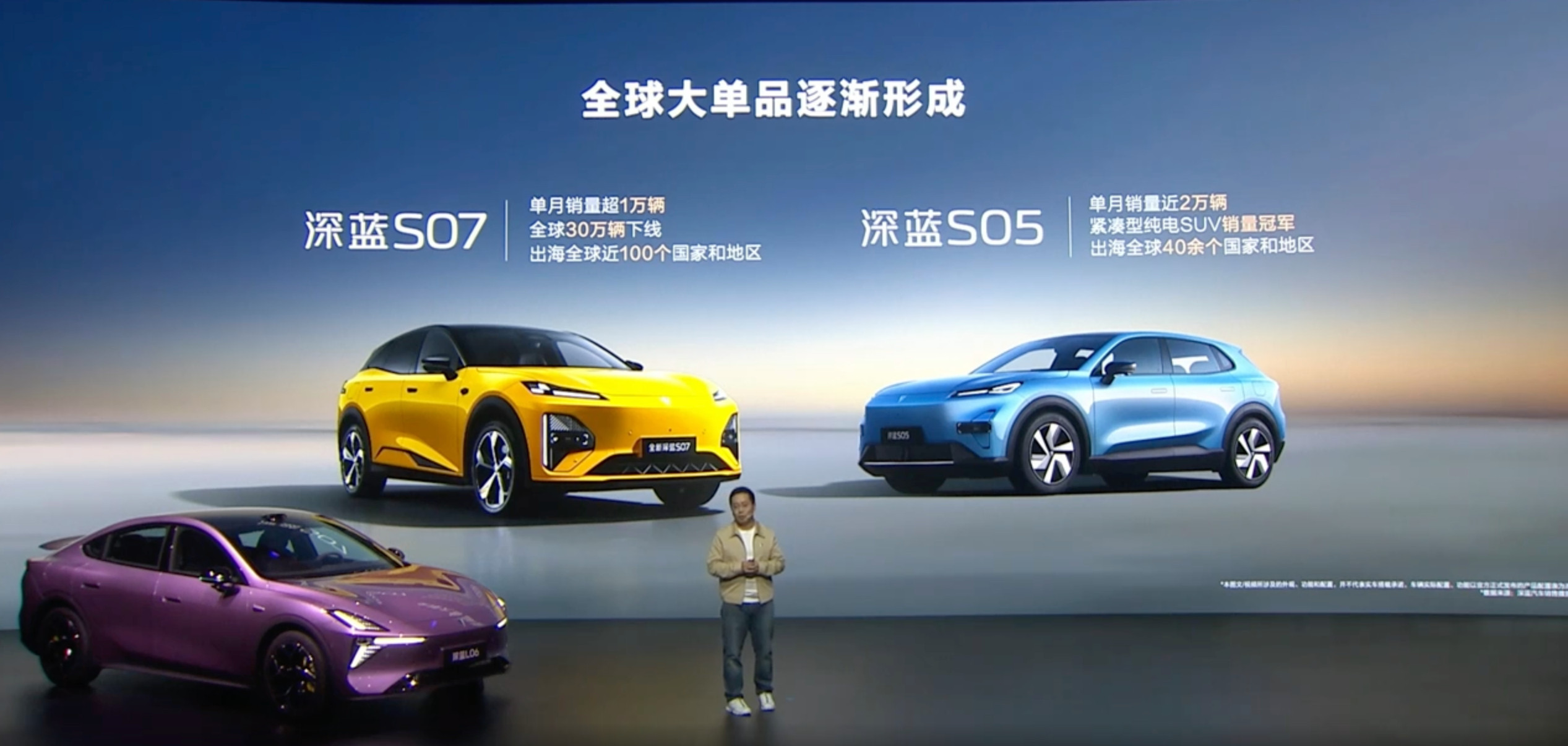 今晚还有深蓝L06的预售发布会，我猜可能和MONA价格差不太多？深蓝L07月销超