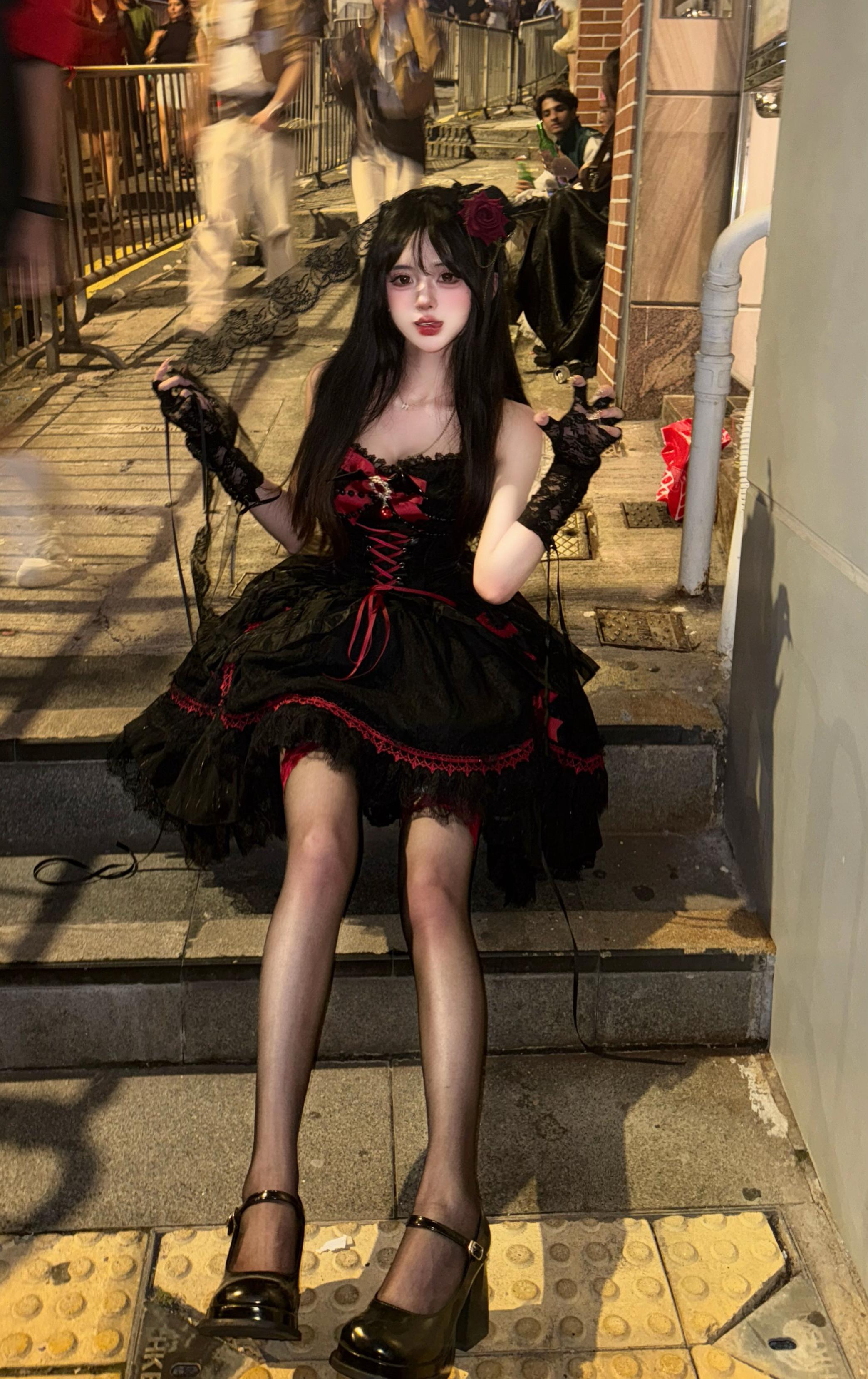 万圣节人设：邪恶小蛋糕🩸˚₊‧ ✞。