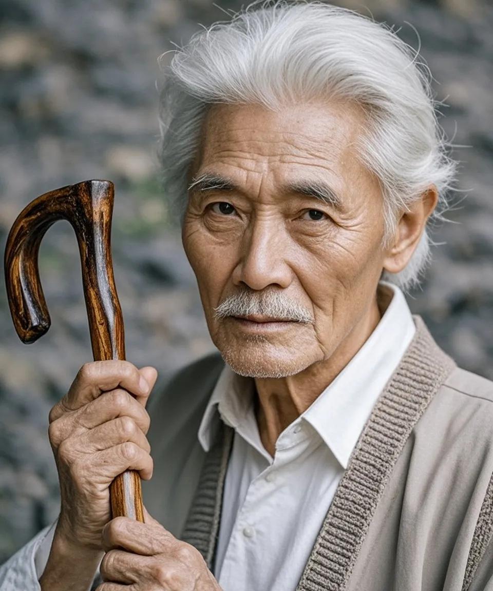 昨天经过一户人家门口时，听到屋里传来打骂声和哭啼声。只听一个老头边打边骂道：“你