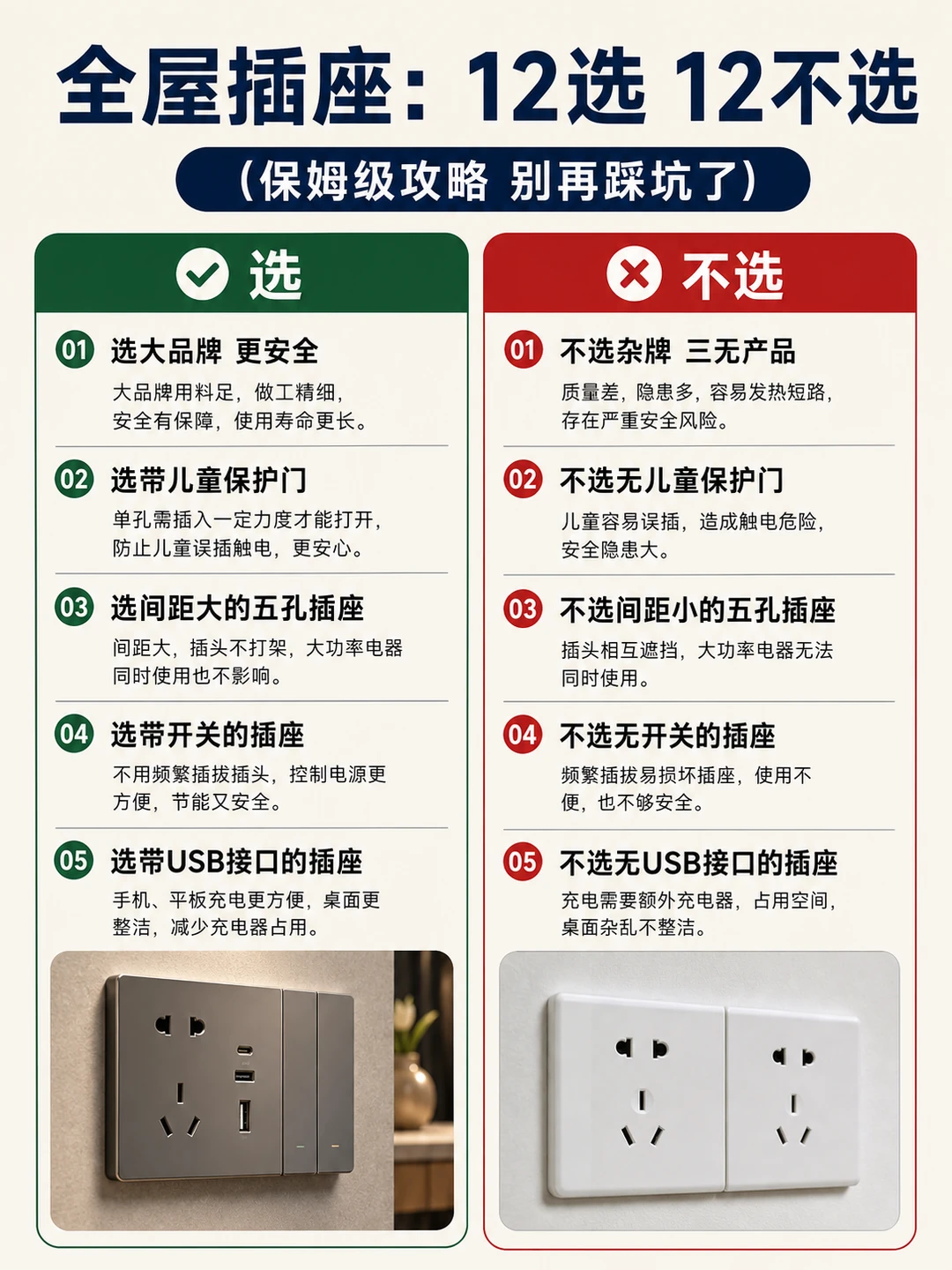 插座12选12不选‼