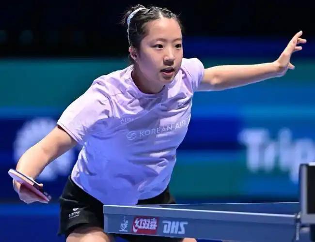 北京时间5月6日晚，伦敦团体世乒赛结束了一场女团1/8决赛争夺，韩国队凭借申裕斌
