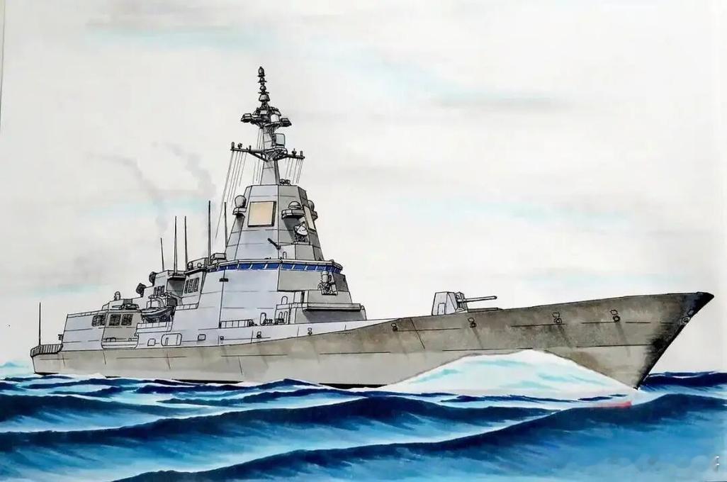 在“吉井”号（最新一艘“最上”级多用途护卫舰）下水后，三菱重工长崎造船厂接下来的