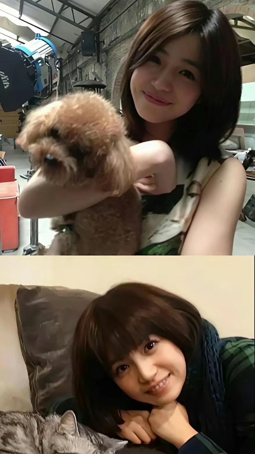 陈妍希留学时期生活照，算得上七分小美女吗？