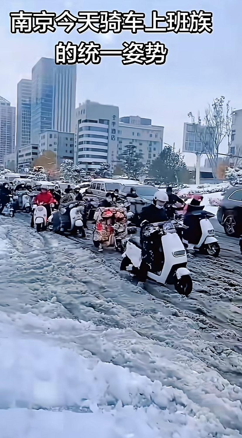 妈呀！南京下这么大的雪，快抵北方大雪了！以前在南京呆了好几年，也没见过下这么大的