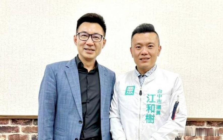 获民众党支持选台中市长江启臣回应了针对获得民众党台中市议员江和树表态支持参
