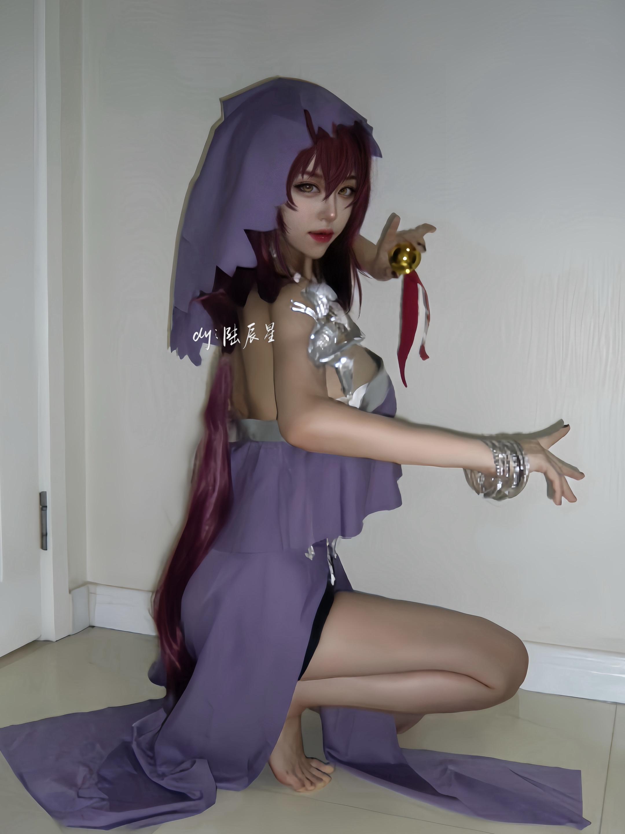 cos coser cosplay 欢都落兰 狐妖小红娘