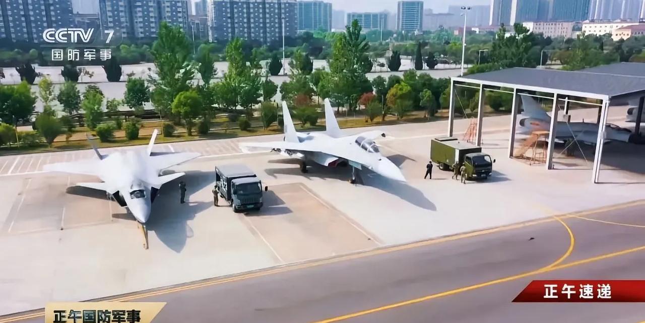10爷现在的待遇，没的说！提升不少！有棚子了#航空#歼10c#军事科技