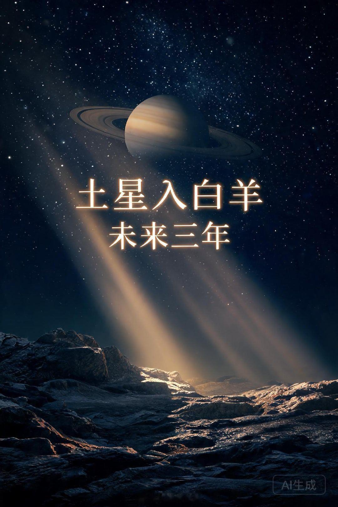 🌌土星入白羊已100多天，你的星座扛住了吗？说实话，土星进白羊这件事，我从年