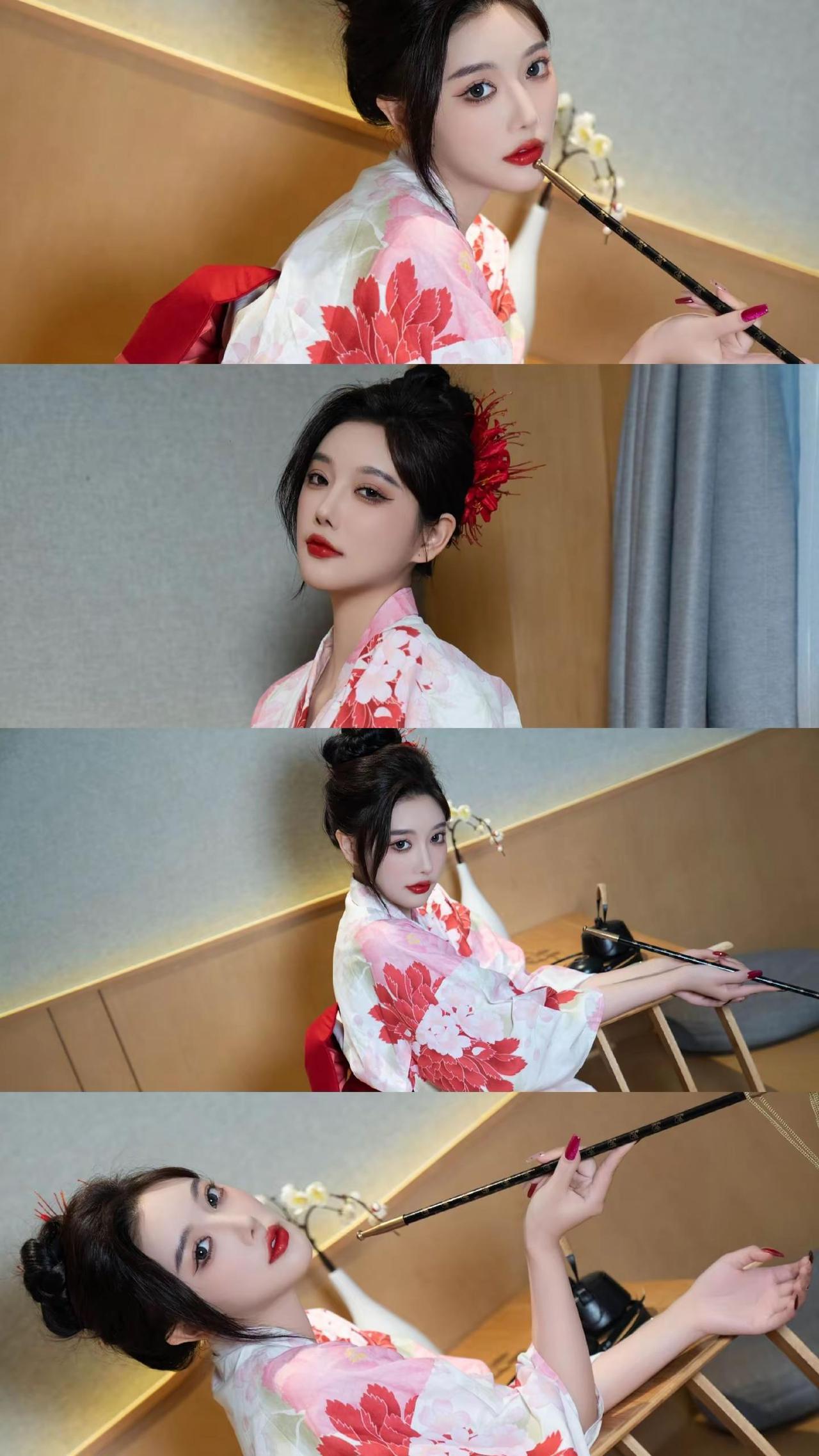 和服cos御姐写真美女颜值