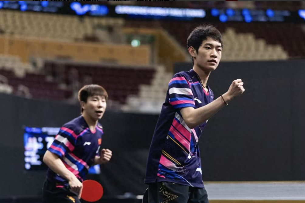 16日凌晨，WTT多哈球星挑战赛结束了首轮争夺。在双打比赛中，国乒新秀组合表现出
