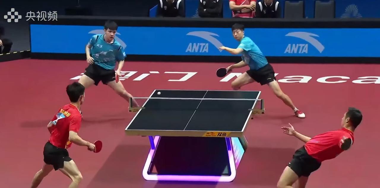 无论上海队赢不赢，反正许昕赢麻了，不是说他打的多好，相反他失误很多，但是