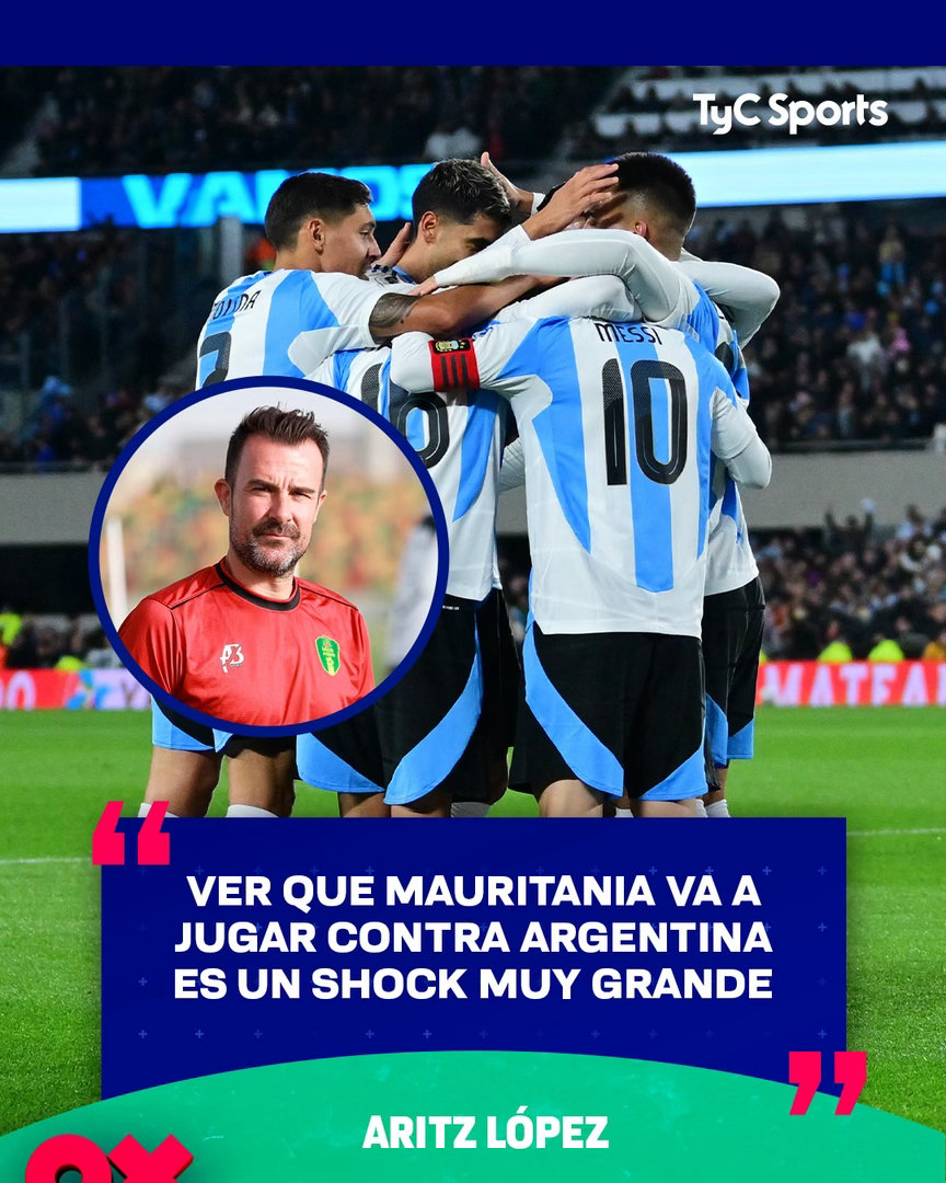 🇲🇷🇦🇷毛里塔尼亚队主教练阿里茨·洛佩斯接受了采访谈到即将对阵阿根廷队：