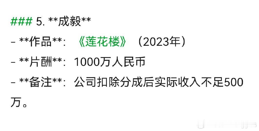 该说不说，欢瑞铁饭碗的基本工资挺高的