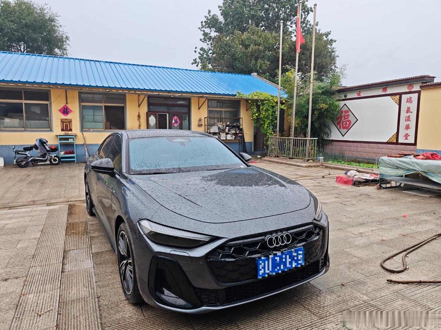 #奥迪提车日记#刚提这台奥迪A5L没多久，简单说说真实的用车感受。最让我满意的是整车的运动外观，19