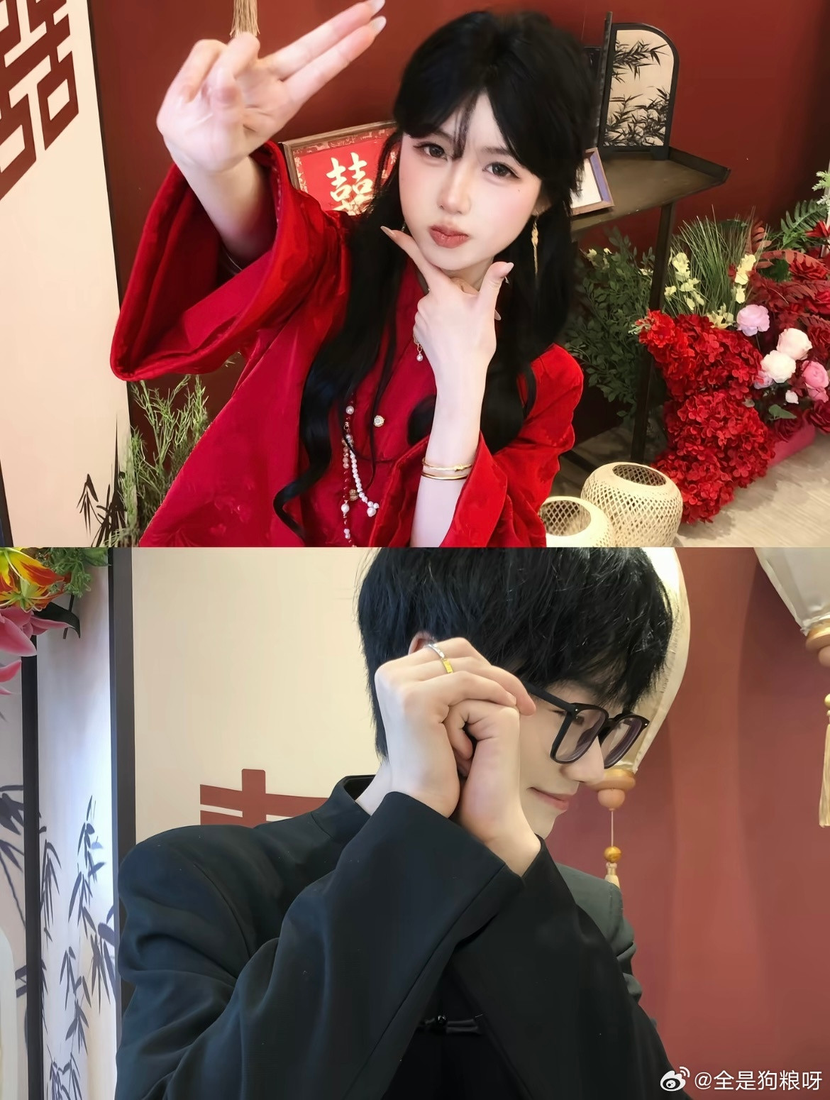 和喜欢的男生订婚啦