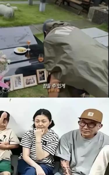 大S这是彻底活成韩国人了？最近有台湾主播去金宝山扫墓，意外发现大S的墓碑上全是