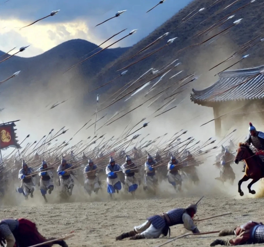 李陵能以5千步兵对抗数万骑兵，那是因为武装到牙齿了