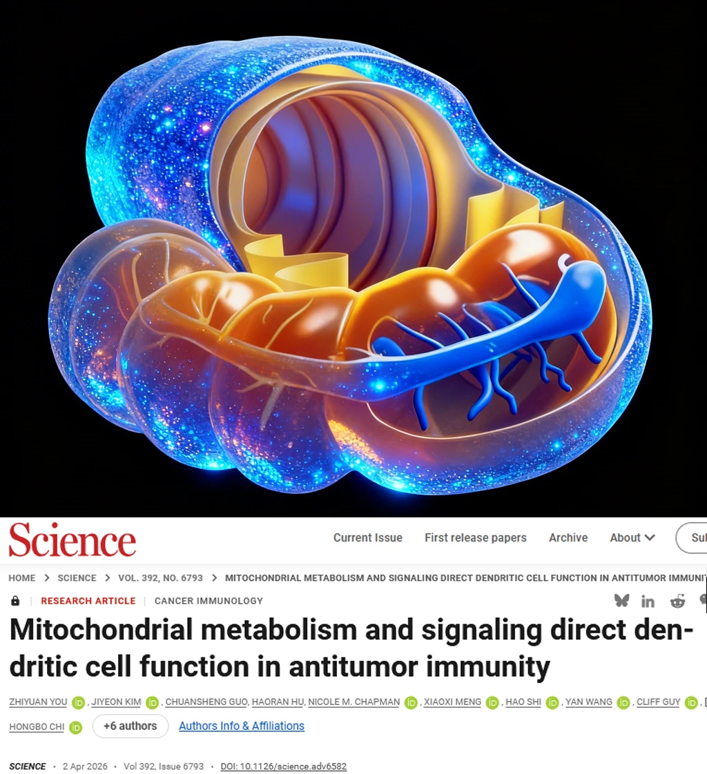 Science重磅-激活线粒体代谢增强免疫力