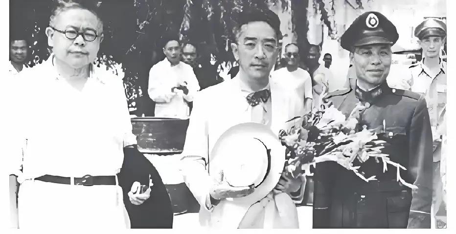 1946年7月，胡适从美回到北平，准备就任北京大学校长，飞机落地后，李宗仁，傅斯