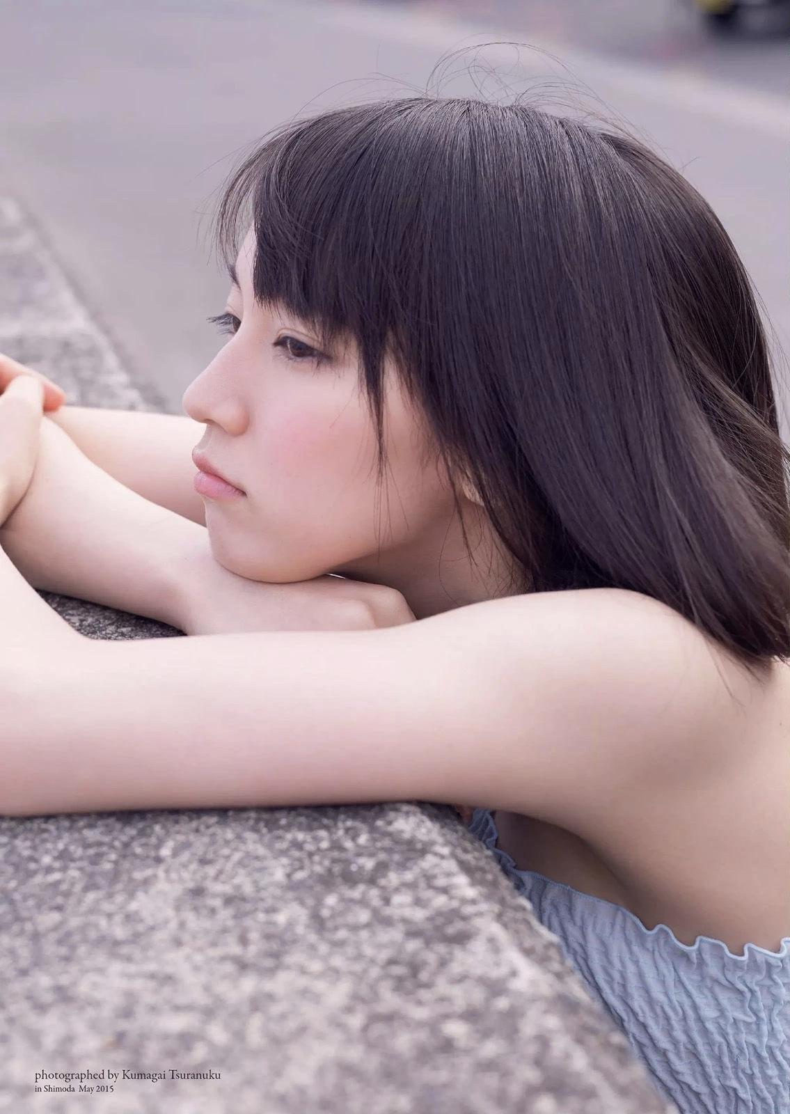 少女风写真照吉冈里帆少女感写真集系列，活泼可爱动人，古灵精怪的美女日本少女写真