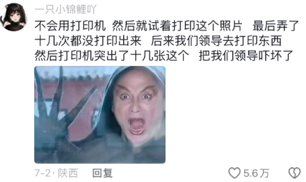 把我们领导吓坏了