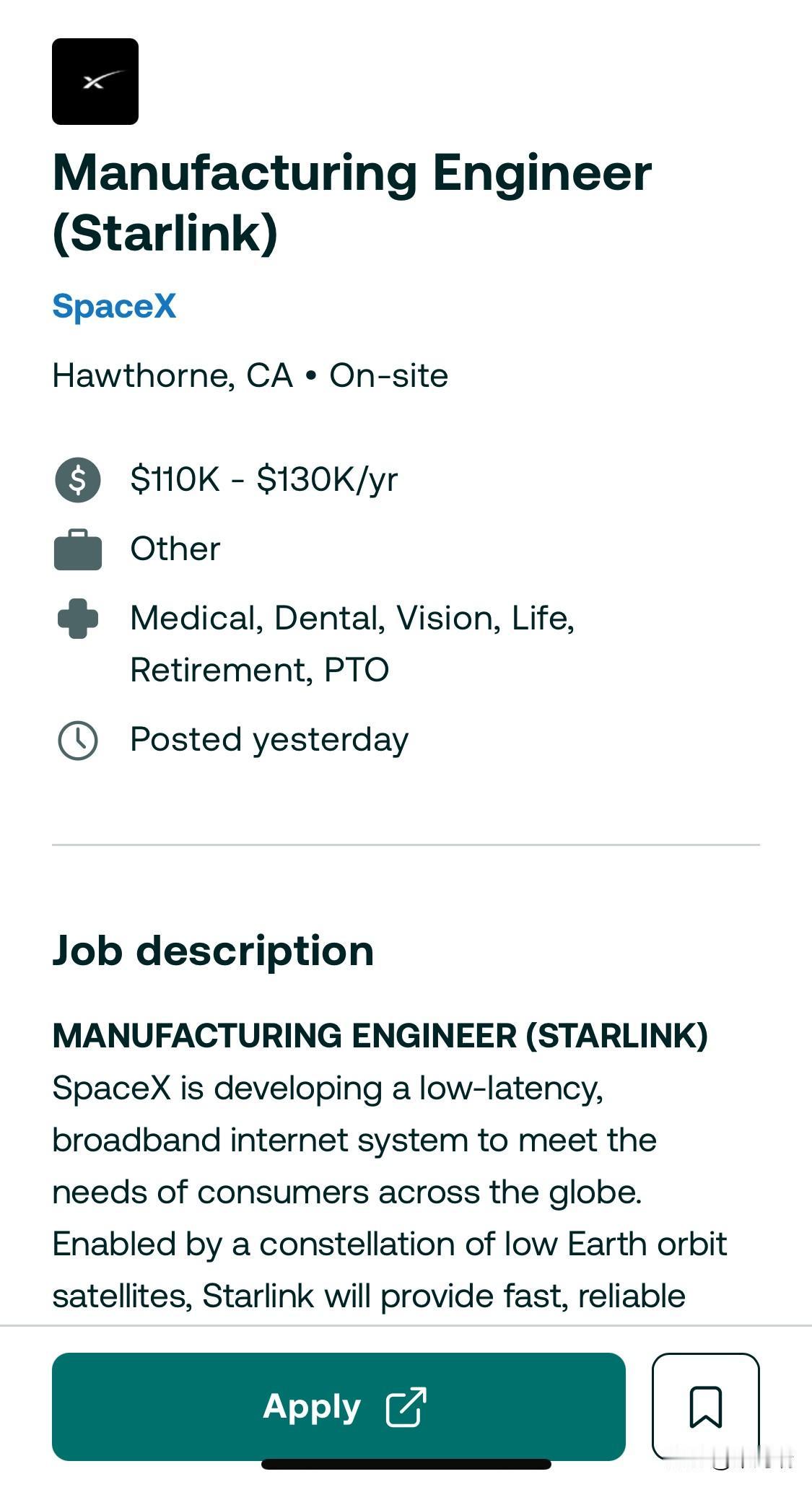 SpaceX堪称美国的血汗工厂，员工们每周的平均工作时长约为60个小时，而有的