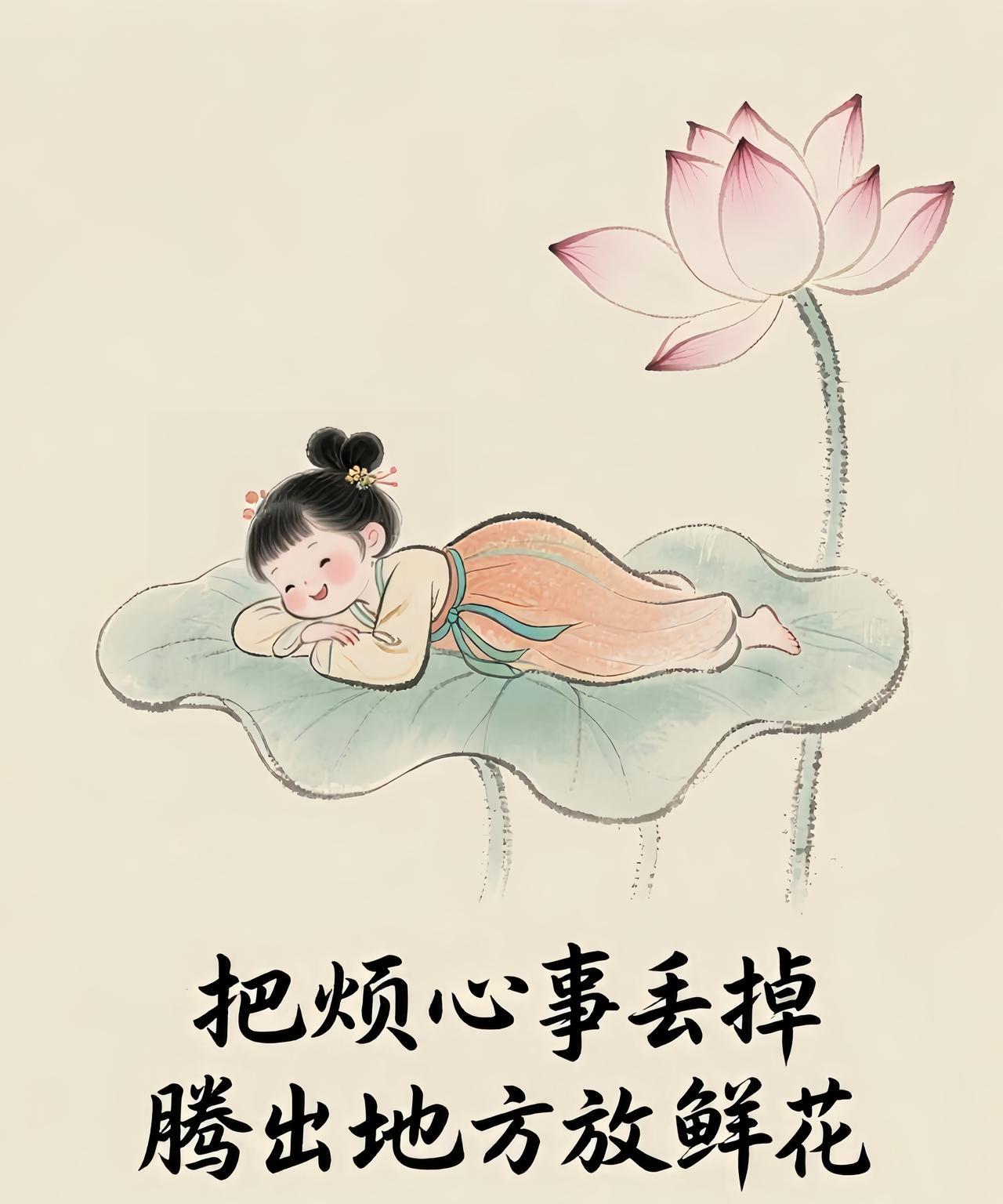 人的一辈子，真的要学会看淡，在意少了，包袱就轻，快乐就多。别