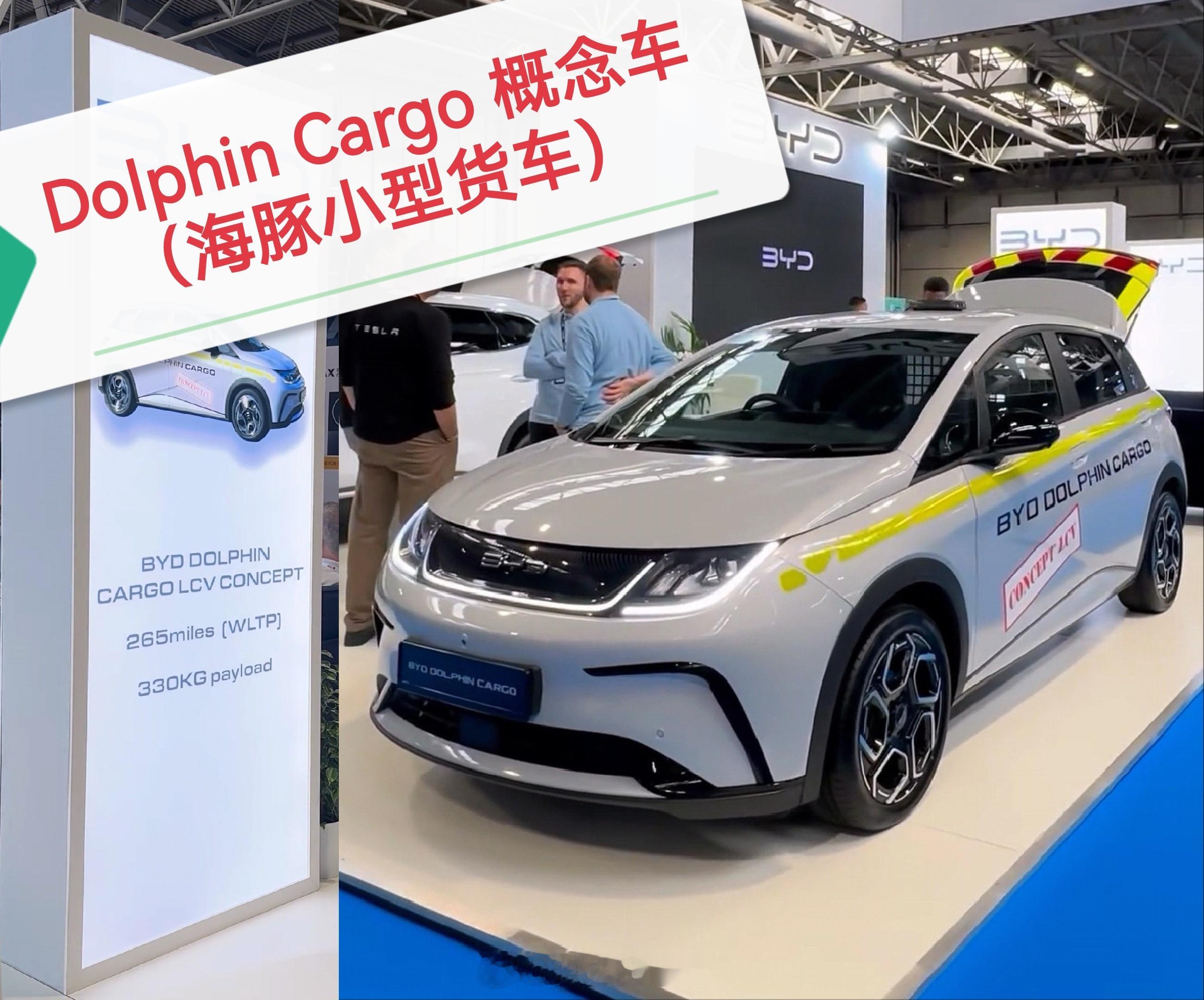 DolphinCargo（海豚小型货车）“概念车”亮相英国魔改宋PLUS的紧凑