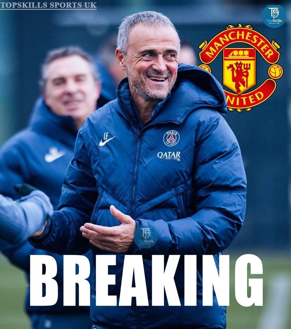 我的观点：不请恩里克，那就卡里克！曼联这次终于正式谈判了吗？🔴曼联代表今天