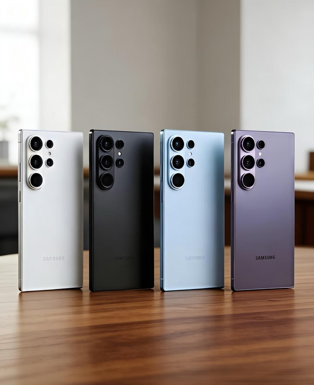 太炸裂了！三星S26Ultra四款颜色好绝三星S26Ultra外观配色——