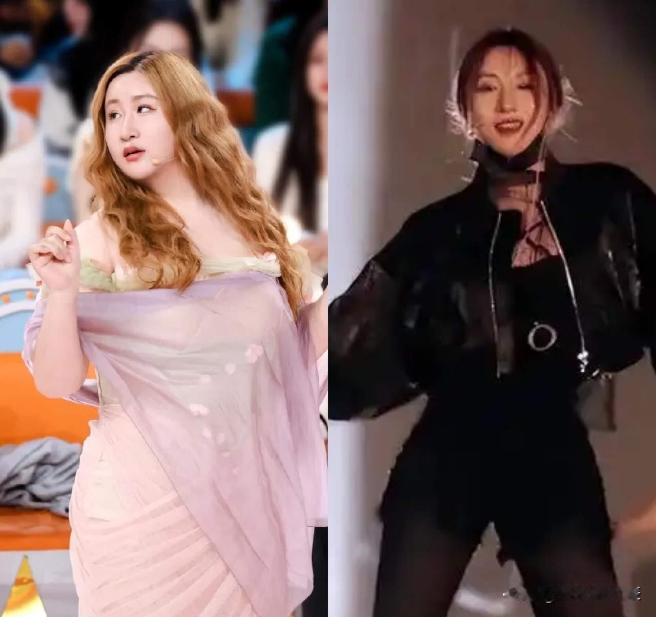 锤娜丽莎瘦了30斤！这变化也太惊艳了。她在京东1111之夜红毯上的金色亮片裙